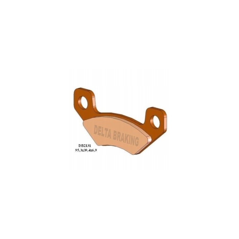 Rear brake pads can am ds 450 ds 450 xmx ds 450 xxc 2008 2015