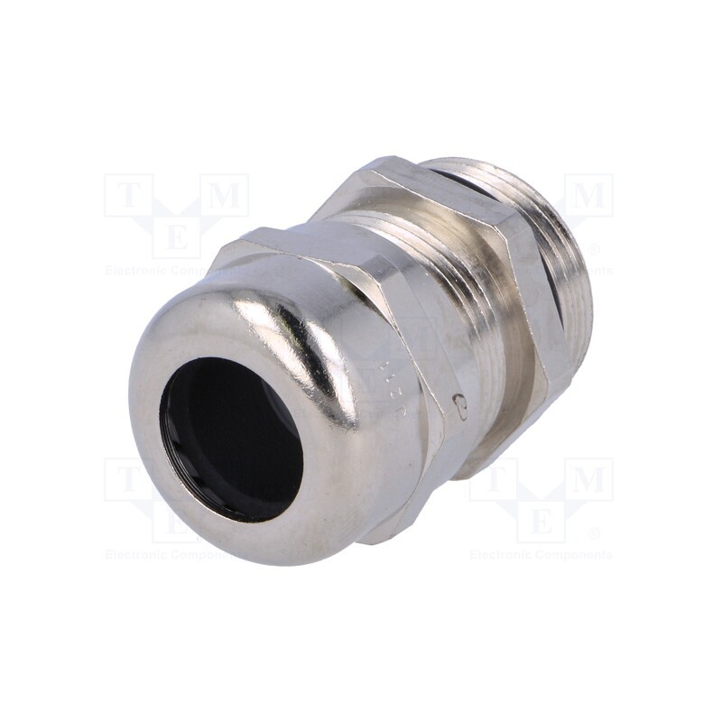 1 pcs x LAPP - 52015730 - Cable gland, PG13,5, IP68, brass, Body plating: nickel