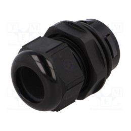 1 pcs x LAPP - 53112924 - Cable gland, IP68, polyamide, black, push-in, Ømount.hole: 32.3mm