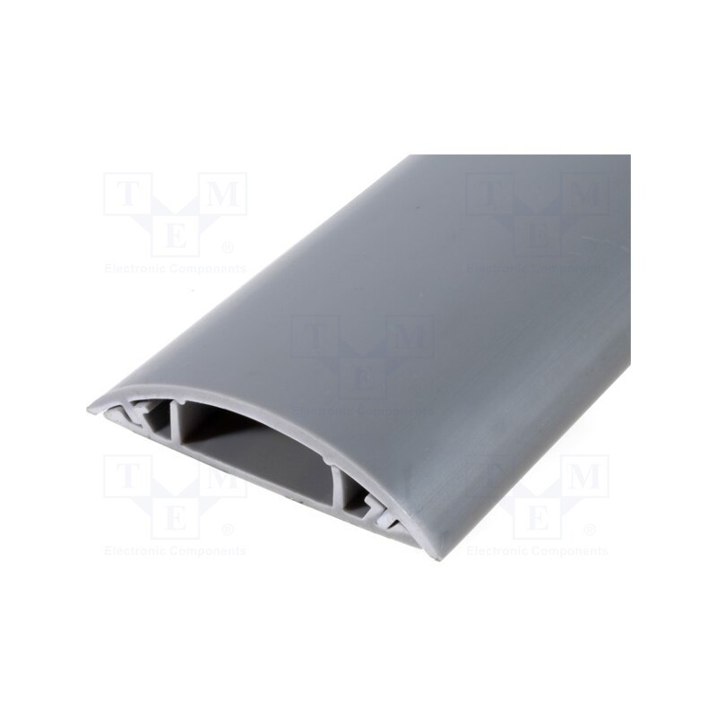 1 pcs x KSS WIRING - RD-60 - Closed cable trunkings, grey, L: 1m, Mat: PVC, H: 13mm, W: 60mm, 85°C