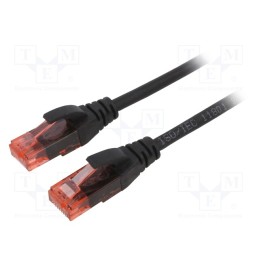 1 pcs x DIGITUS - DK-1617-050/BL - Patch cord, U/UTP, 6, stranded, Cu, LSZH, black, 5m, 26AWG