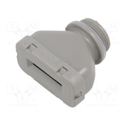 1 pcs x OBO BETTERMANN - 106 FL 21 8 33 - Cable gland, PG21, Application: for flat cable