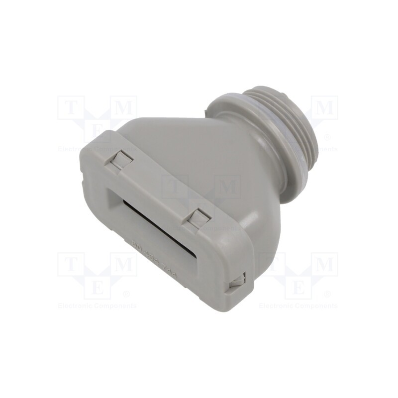 1 pcs x OBO BETTERMANN - 106 FL 21 8 33 - Cable gland, PG21, Application: for flat cable