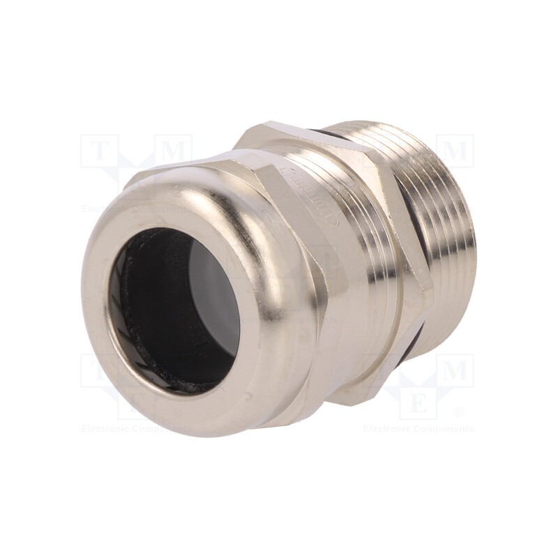 1 pcs x HUMMEL - 1.609.2100.60 - Cable gland, with long thread, PG21, IP68, brass