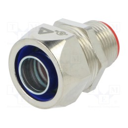 1 pcs x ANAMET EUROPE - 812.020.1 - Straight terminal connector, HJ-10,HJ-I-08,TJ-10, brass, IP40