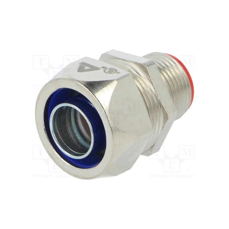 1 pcs x ANAMET EUROPE - 812.020.1 - Straight terminal connector, HJ-10,HJ-I-08,TJ-10, brass, IP40