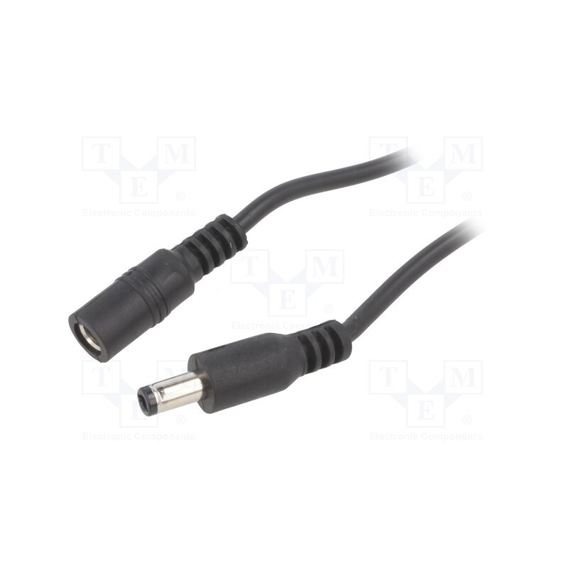 1 pcs x BQ CABLE - DC.EXT.4600.0300 - Cable, 2x0.5mm2, DC 5,5/2,5 plug,DC 5,5/2,5 socket, straight