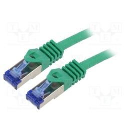 1 pcs x LOGILINK - C6A035S - Patch cord, S/FTP, 6a, stranded, Cu, LSZH, green, 1m, 26AWG, -20÷75°C