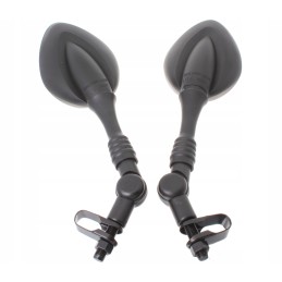 Quad ATV Cross Articulated Mirrors M10 Mounts