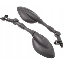 Quad ATV Cross Articulated Mirrors M10 Mounts