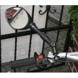 Quad ATV Cross Articulated Mirrors M10 Mounts