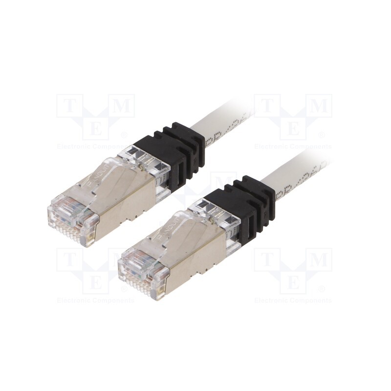 1 pcs x PANDUIT - STP6X1MIG - Patch cord, S/FTP,TX6A™ 10Gig, 6a, stranded, Cu, LSZH, grey, 1m