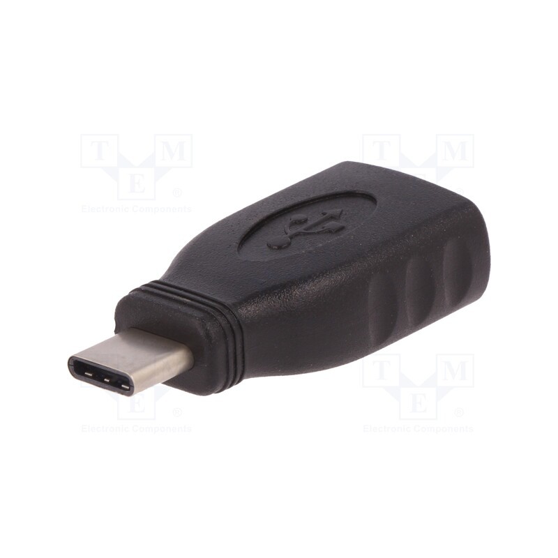 1 pcs x QOLTEC - 50396 - Adapter, USB 2.0, USB A socket,USB C plug