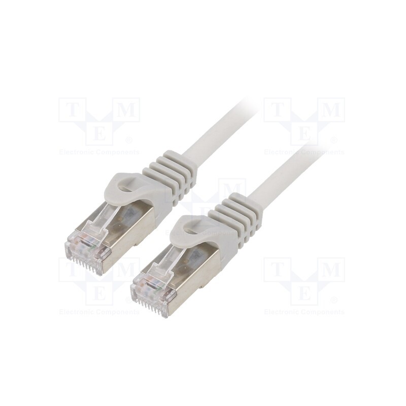 1 pcs x GEMBIRD - PP6-30M - Patch cord, F/UTP, 6, stranded, CCA, PVC, grey, 30m, RJ45 plug, 26AWG