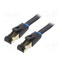 1 pcs x VENTION - IKCBJ - Patch cord, U/FTP, Cat 8.1, stranded, OFC, black, 5m, 30AWG