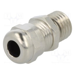 1 pcs x HUMMEL - 1.609.1200.30 - Cable gland, with long thread, M12, 1.5, IP68, brass, 10bar