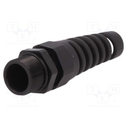 1 pcs x BM GROUP - BM4016SN - Cable gland, with strain relief, PG16, IP68, polyamide, black