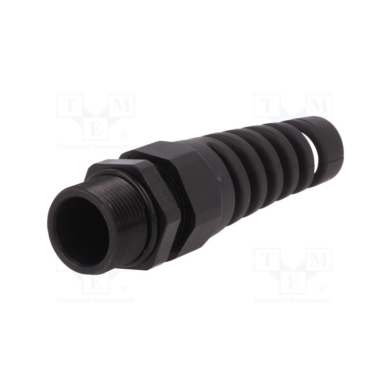 1 pcs x BM GROUP - BM4016SN - Cable gland, with strain relief, PG16, IP68, polyamide, black