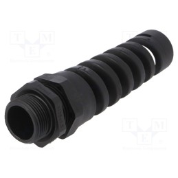 1 pcs x HUMMEL - 1.293.2501.50 - Cable gland, with strain relief, M25, 1.5, IP68, polyamide, black