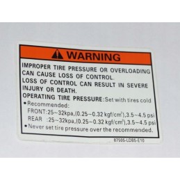 Kymco mxu maxxer kxr tire sticker 90 150 250 300 400 450 465 500 550 700