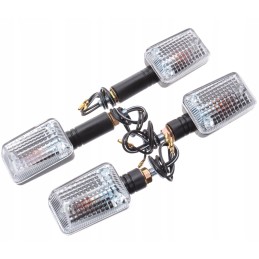 Quad ATV Cross Directions Turn Signals White Lampshade