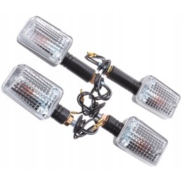 Quad ATV Cross Directions Turn Signals White Lampshade