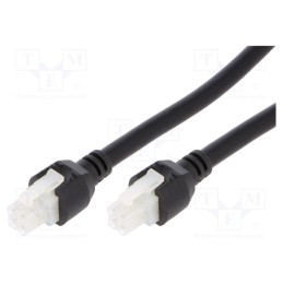 1 pcs x MOLEX - 2451350420 - Cable, Mini-Fit Jr, female, PIN: 4, Len: 2m, 7.5A, Insulation: PVC
