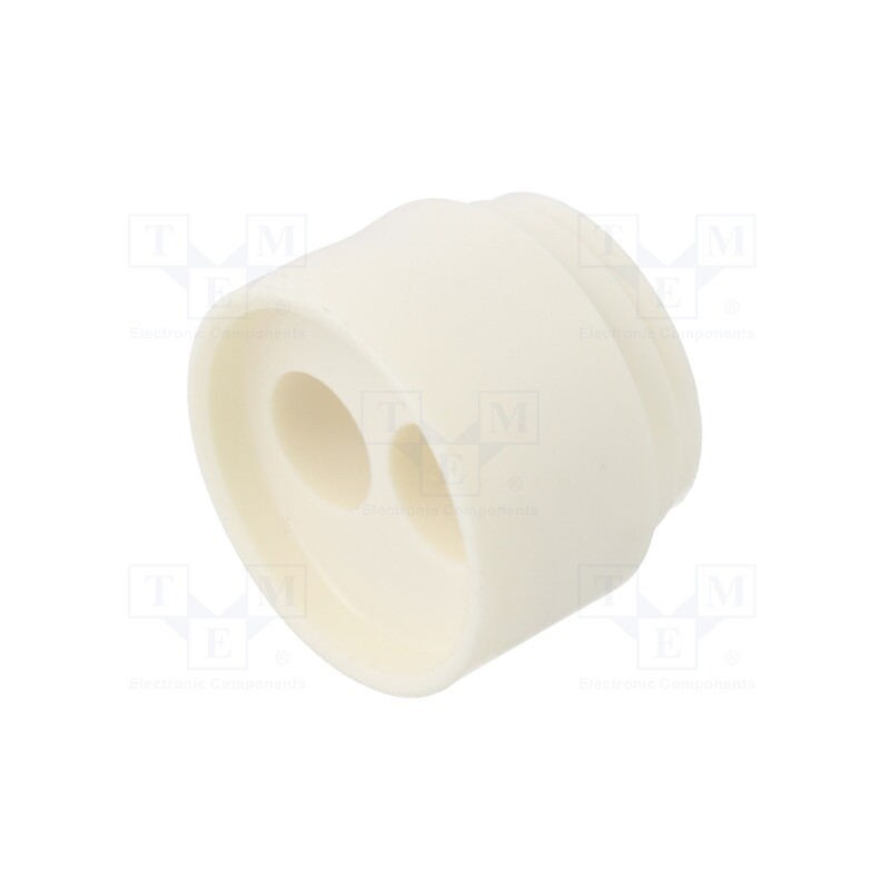 1 pcs x HUMMEL - 1.089.1605.19 - Insert for gland, 6mm, NPT1/2', elastomer, Holes no: 2, -40÷100°C