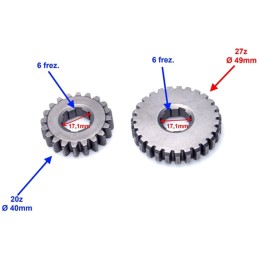 Sprocket gear wheel atv 110 z20 z27