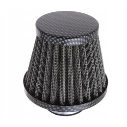 Large carbon conical air filter 46mm quad atv