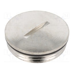 1 pcs x ILME - AS C21B - Stopper, PG21, brass, Plating: nickel, with seal, Thread: PG