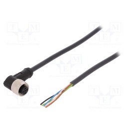 1 pcs x LAPP - AB-C5-2,0PUR-M12FA - Connection lead, M12, PIN: 5, angled, 2m, plug, 60VAC, 4A, -25÷80°C