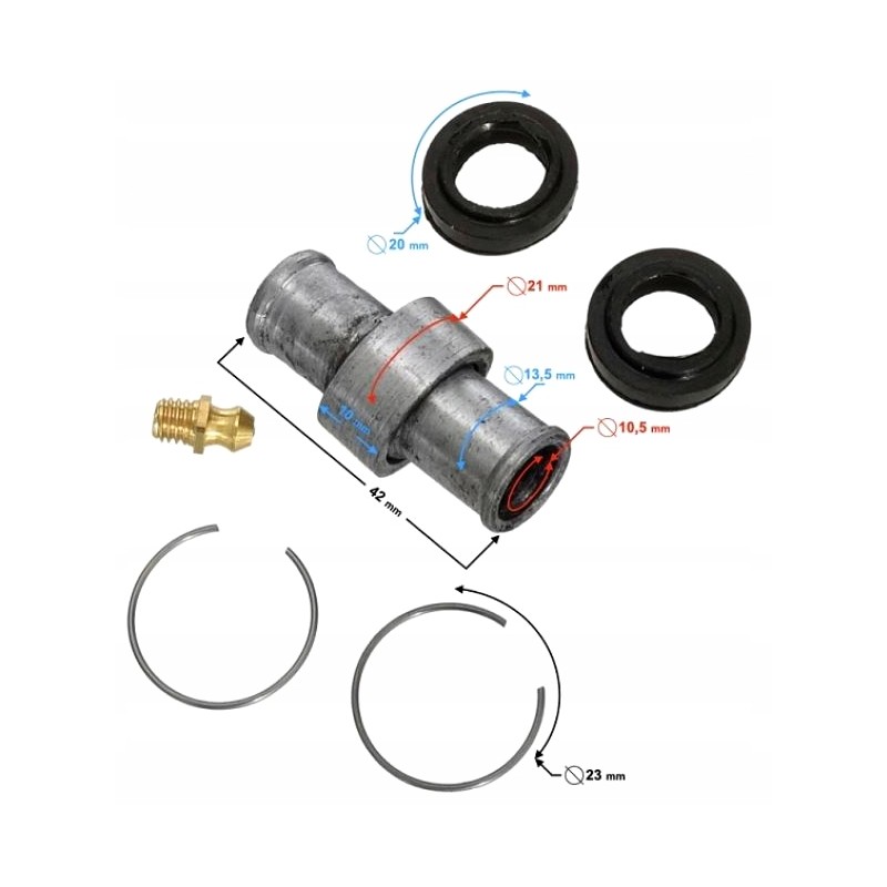 Bushings, wishbone bushings for quad atv 200 250