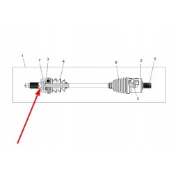 2206032 front drive joint