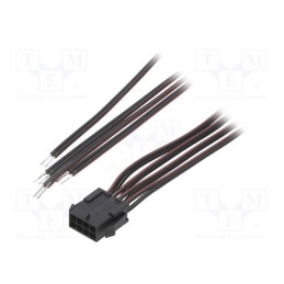 1 pcs x ESPE - KABX-8PMS-L400 - Cable, Micro-Fit 3.0, male,cables, PIN: 8, 0.4m, 4A, Insulation: PVC