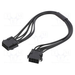 1 pcs x ESPE - KABX-8PMM-L200 - Cable, Micro-Fit 3.0, male-male, PIN: 8, 0.2m, 4A, Insulation: PVC