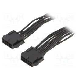 1 pcs x ESPE - KABX-10PMM-L600 - Cable, Micro-Fit 3.0, male-male, PIN: 10, 0.6m, 4A, Insulation: PVC