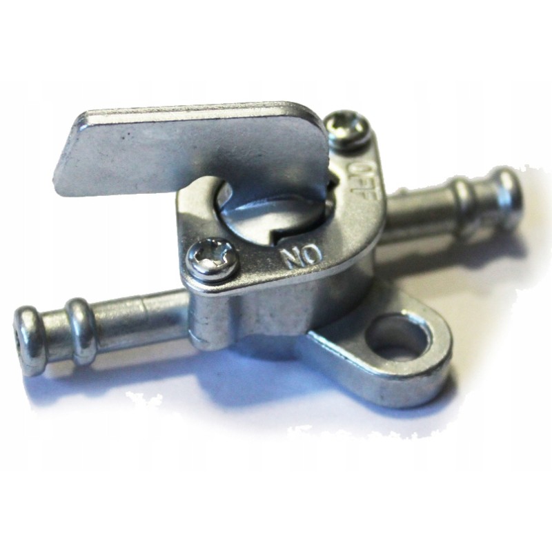 Fuel tap, quad cross valve, straight-through motor