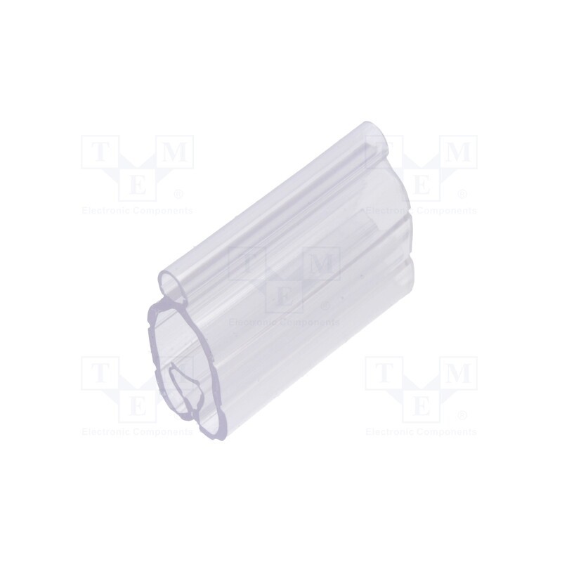 1 pcg x PARTEX - PT+30030A - Markers, 8÷16mm, PVC, transparent, -30÷60°C, PT+30, UL94V-0, W: 10mm