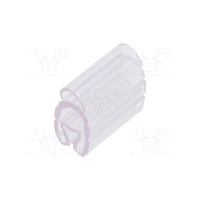 1 pcg x PARTEX - PT+20012A - Markers, 4÷10mm, PVC, transparent, -30÷60°C, PT+20, UL94V-0, W: 6mm