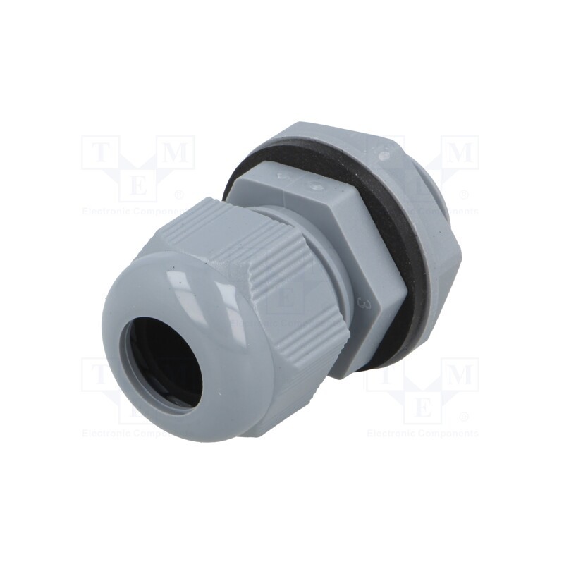 1 pcg x ALPHA WIRE - PMC40 SL080 - Cable gland, M40, 1.5, IP66,IP68, polyamide, dark grey, 10pcs.