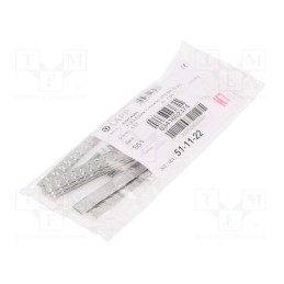 1 pcg x LAPP - 83254183 - Markers, Marking: 5, stainless steel, -80÷500°C, slide, 200pcs.