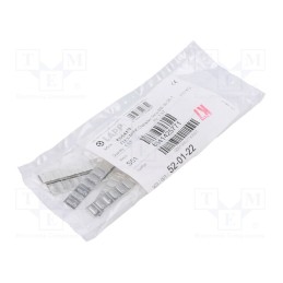 1 pcg x LAPP - 83254179 - Markers, Marking: 1, stainless steel, -80÷500°C, slide, 200pcs.