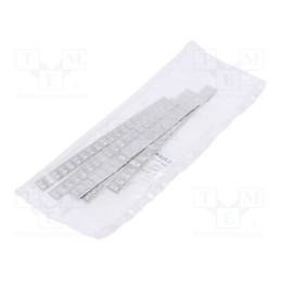 1 pcg x LAPP - 83254167 - Markers, Marking: R, stainless steel, -80÷500°C, slide, 200pcs.