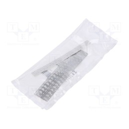 1 pcg x LAPP - 83254165 - Markers, Marking: P, stainless steel, -80÷500°C, slide, 200pcs.