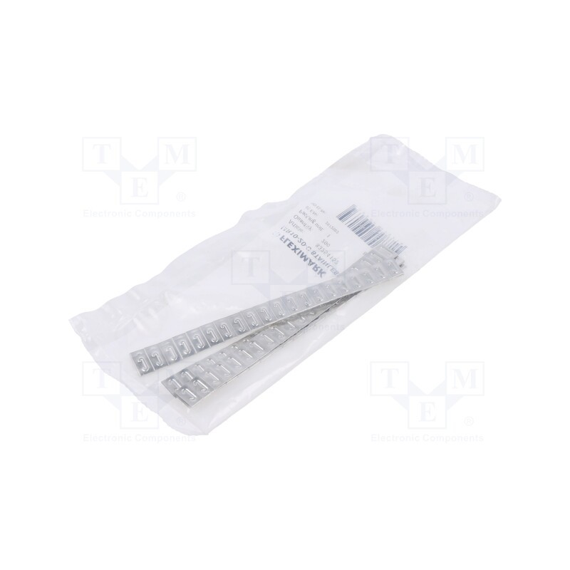 1 pcg x LAPP - 83254152 - Markers, Marking: C, stainless steel, -80÷500°C, slide, 200pcs.