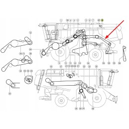 644890 0 combined V-belt 2b x 3850 lp