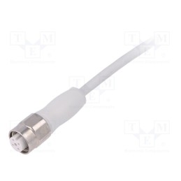 1 pcs x LAPP - AB-C4-7,5TPE-M12FS-HD - Connection lead, M12, PIN: 4, straight, 7.5m, plug, 250VAC, 4A