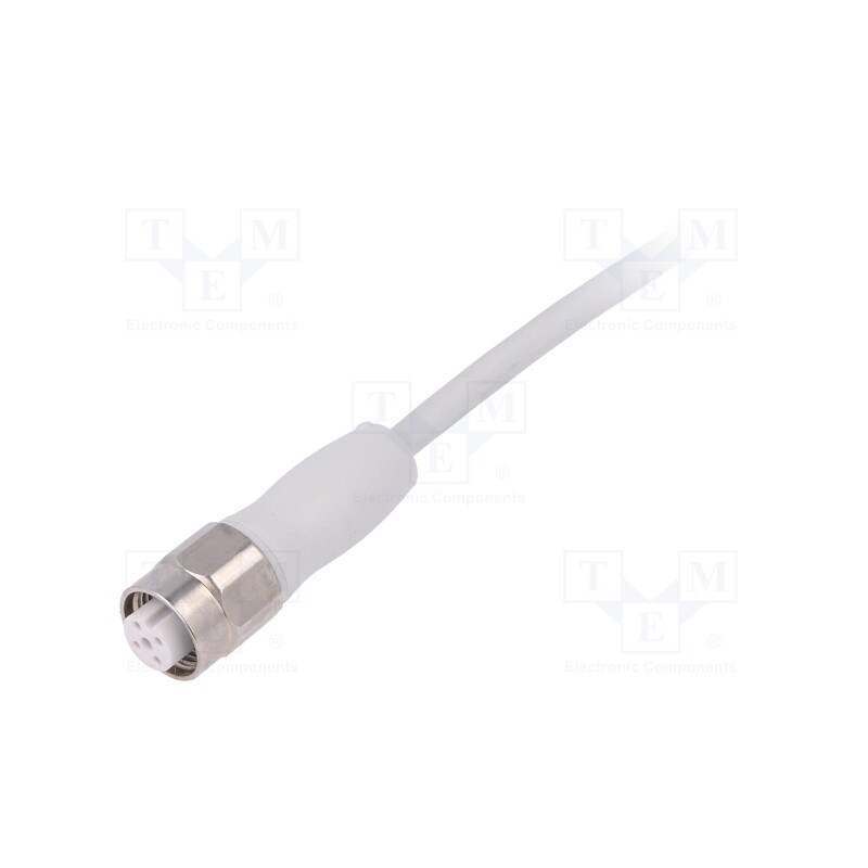 1 pcs x LAPP - AB-C4-7,5TPE-M12FS-HD - Connection lead, M12, PIN: 4, straight, 7.5m, plug, 250VAC, 4A