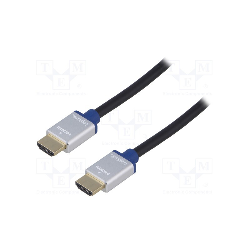 1 pcs x LOGILINK - BHAA15 - Cable, HDMI 2.0, HDMI plug,both sides, 1.5m, black